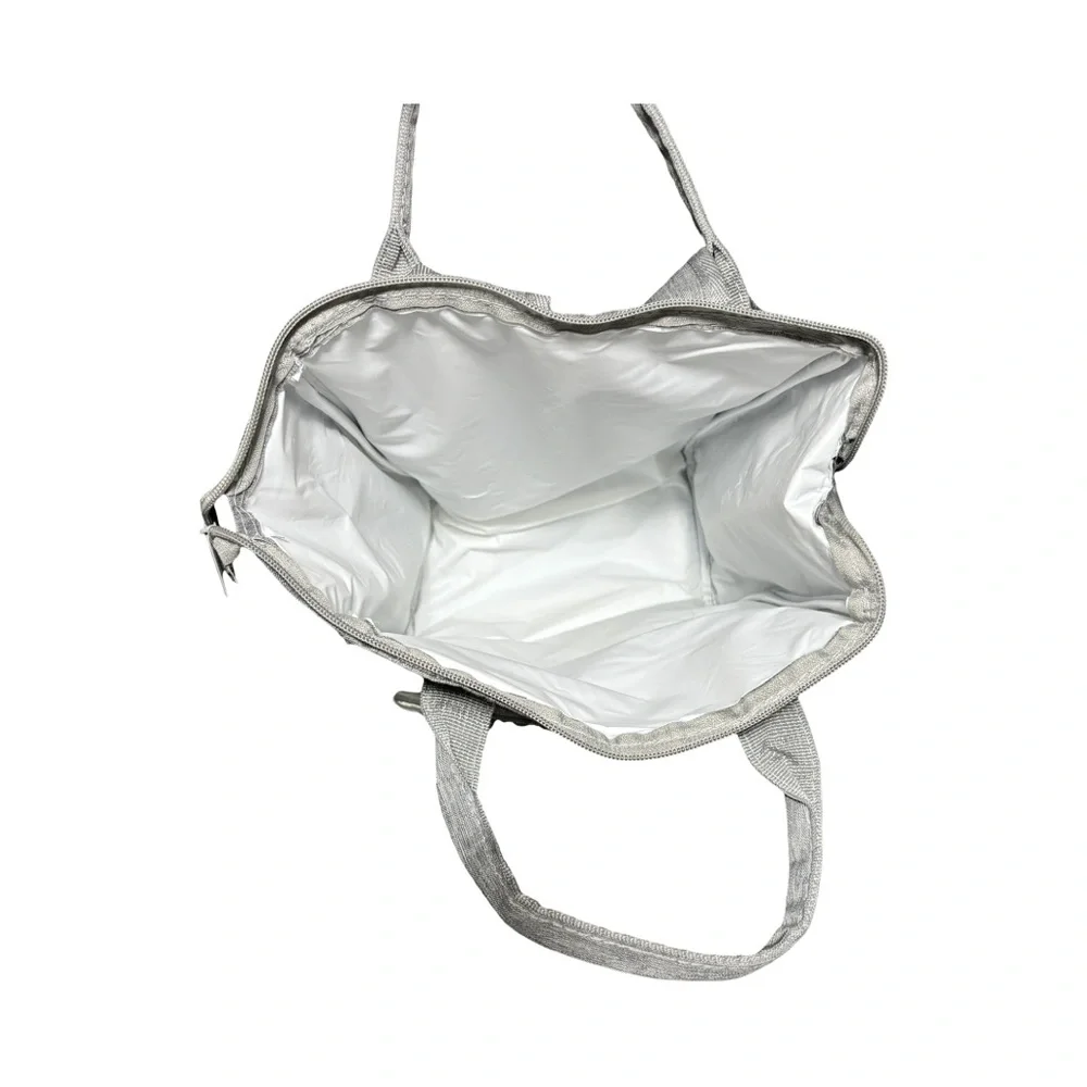 Baby Bottle Cooler Color Gray Bag, Insulated can Keep Bottles Cool or Warm